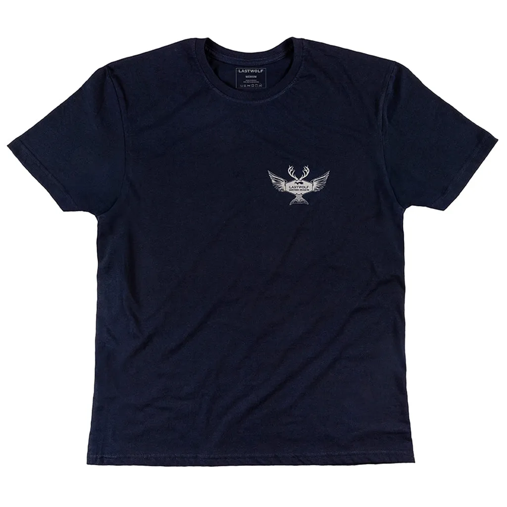 WILDLIFE TEE - NAVY BLUE