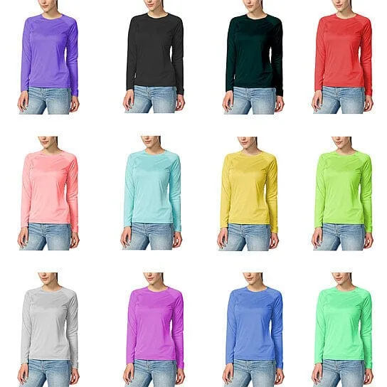 Women's Dri-Fit Moisture-Wicking Breathable Long Sleeve T-Shirt