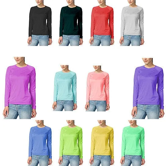 Women's Dri-Fit Moisture-Wicking Breathable Long Sleeve T-Shirt