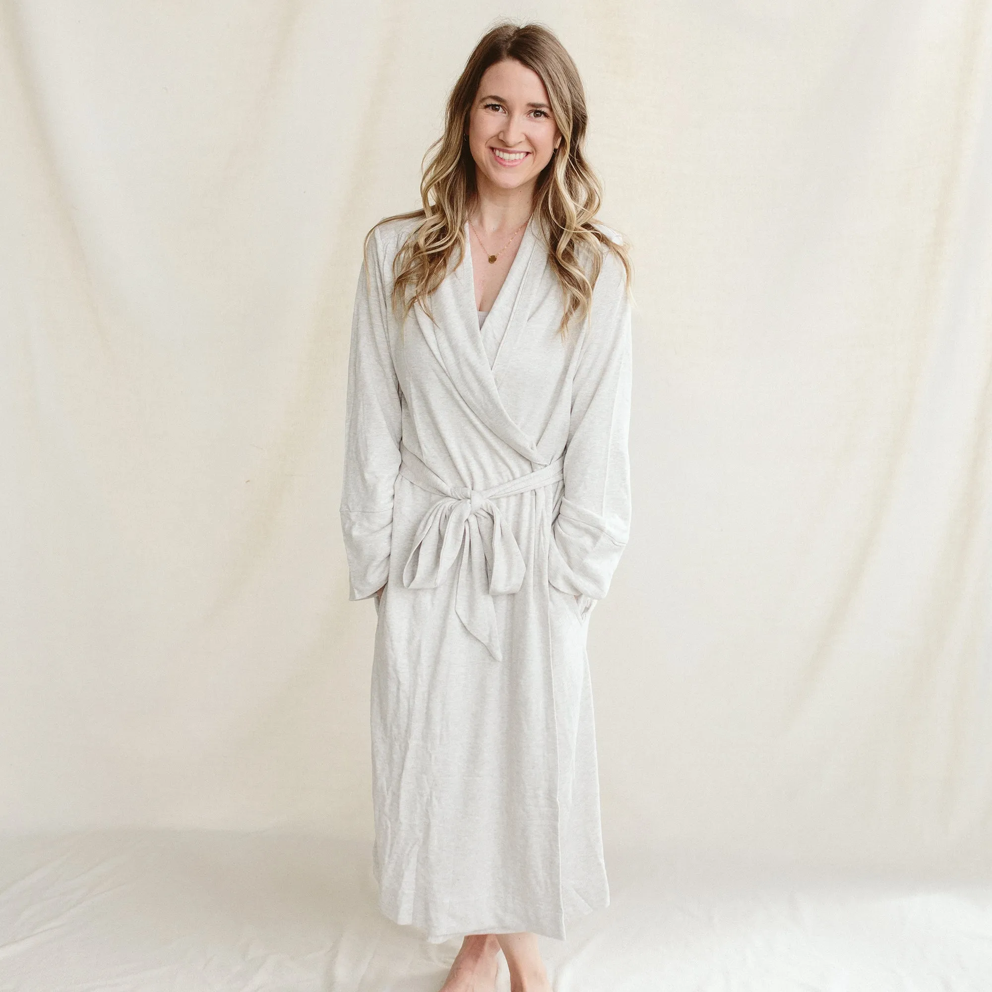 Womens Robe | Storm Gray